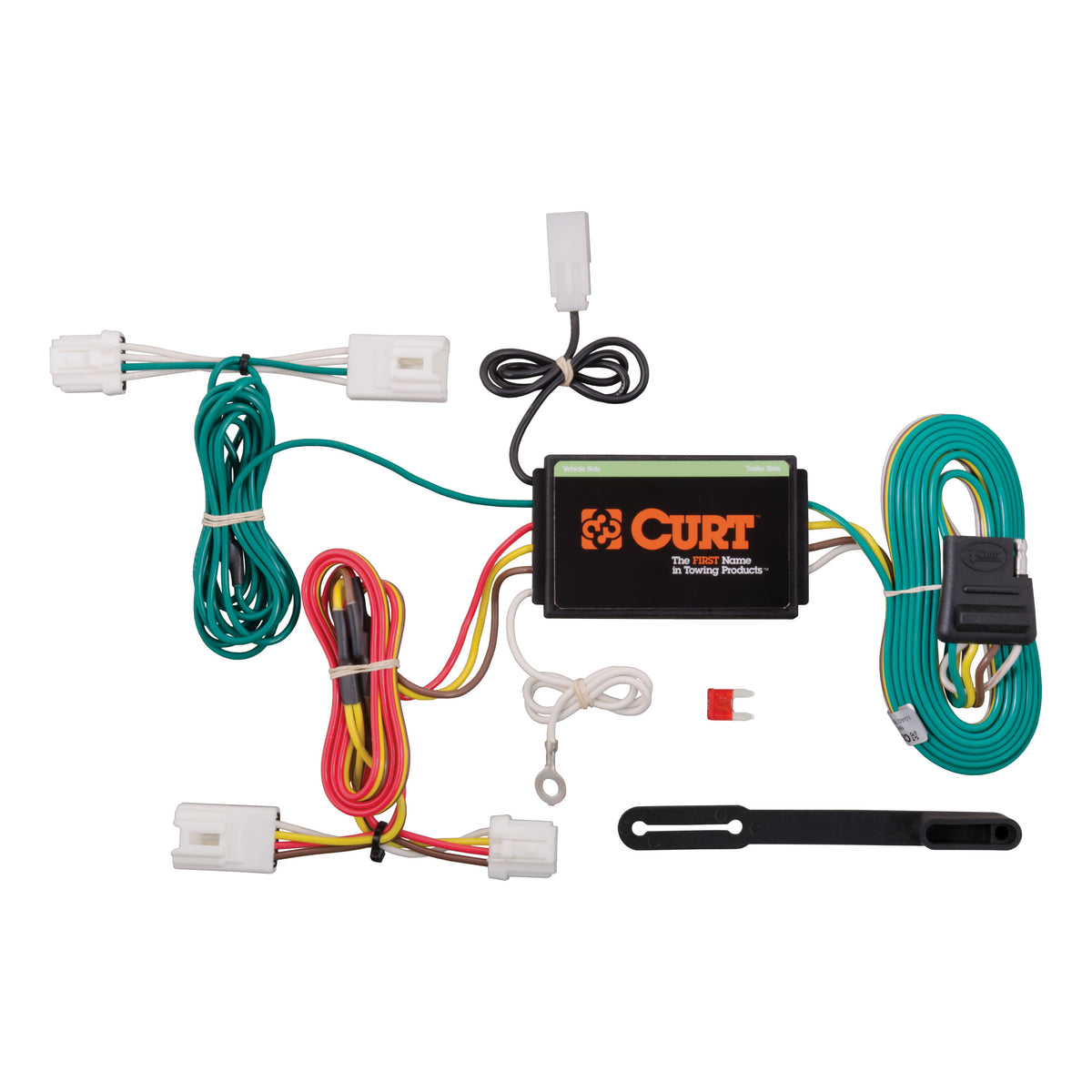 Curt - Custom Wiring Harness, 4-Way Flat Output, Select Nissan Murano - 55571