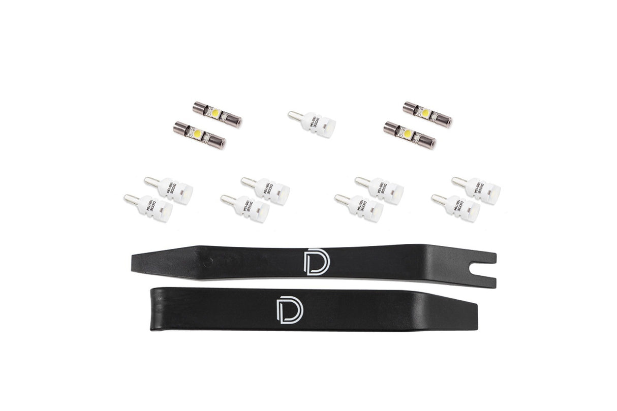 Diode Dynamics - Interior LED Kit for 2011-2021 Jeep Grand Cherokee, Cool White Stage 1 - DD0507
