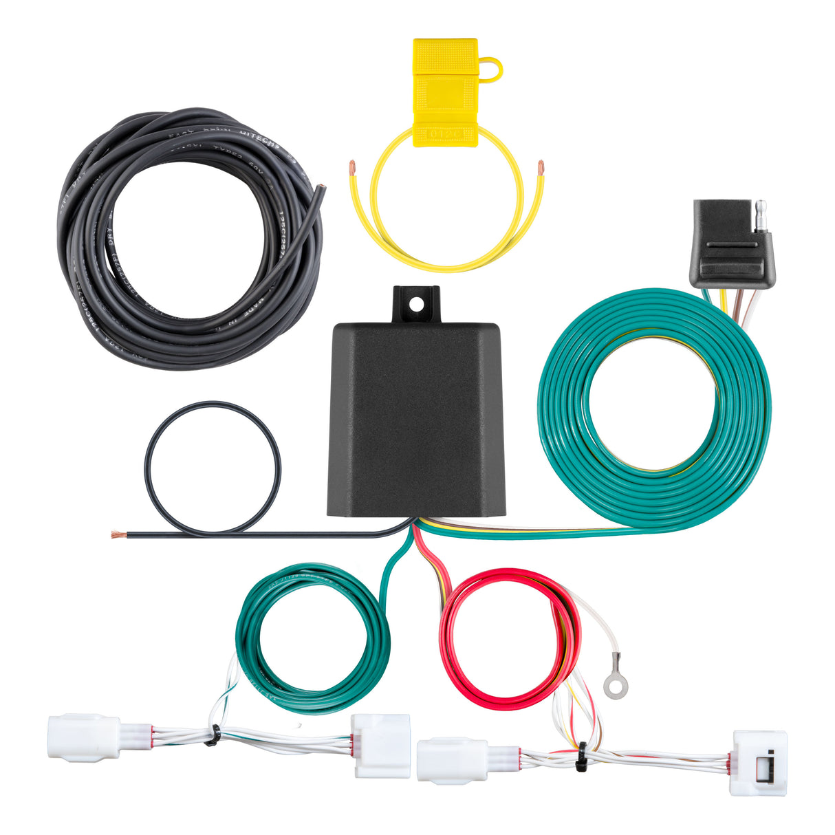 Curt - Custom Wiring Harness, 4-Way Flat Output, Select Mazda CX-30 - 56450