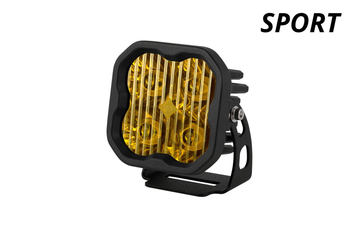 Diode Dynamics - SS3 Sport ABL Yellow Flood Standard (single) - DD6870S