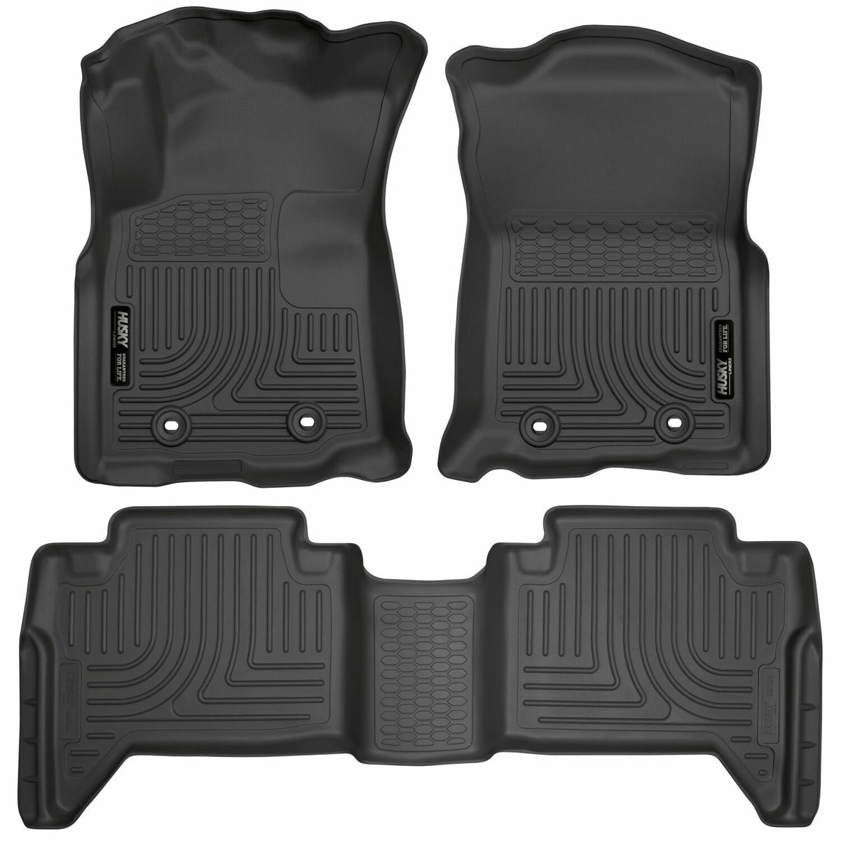 Husky Liners 93941 Weatherbeater - Front & 2nd Seat Floor Liners