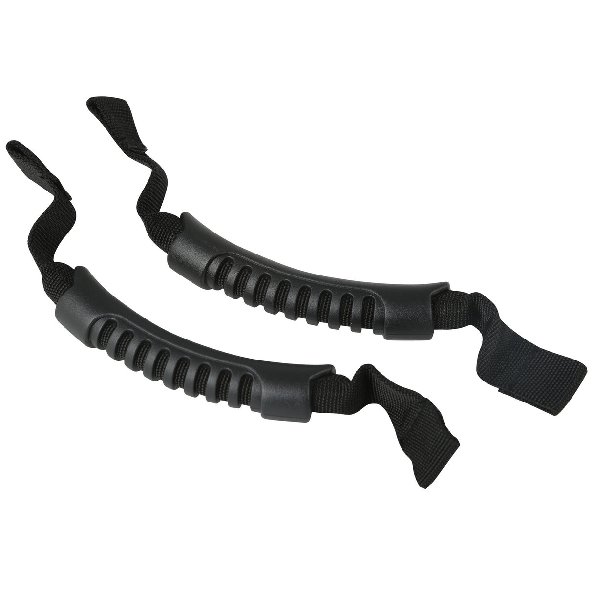 Rugged Ridge - Grab Handle Kit, Front, Headrest Mounted, Black; 07-20 Wrangler / 2020 Gladiator - 13305.10