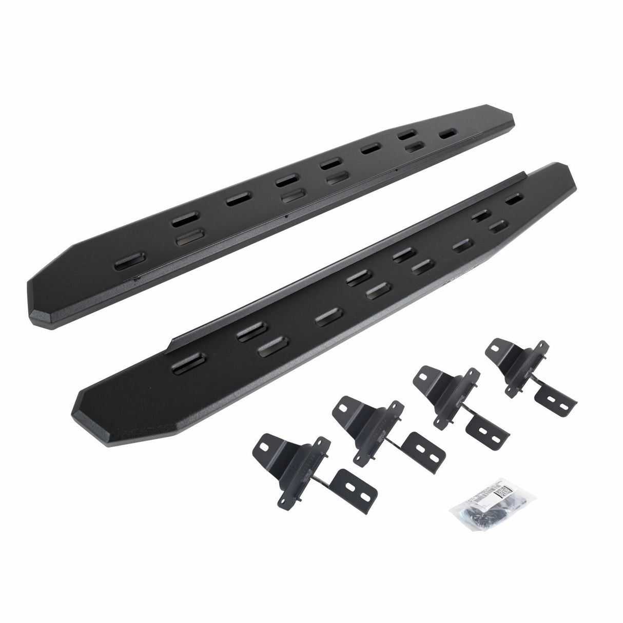 Go Rhino 69692748SPC - RB30 Slim Line Running Boards with Mounting Bracket Kit - Textured Black