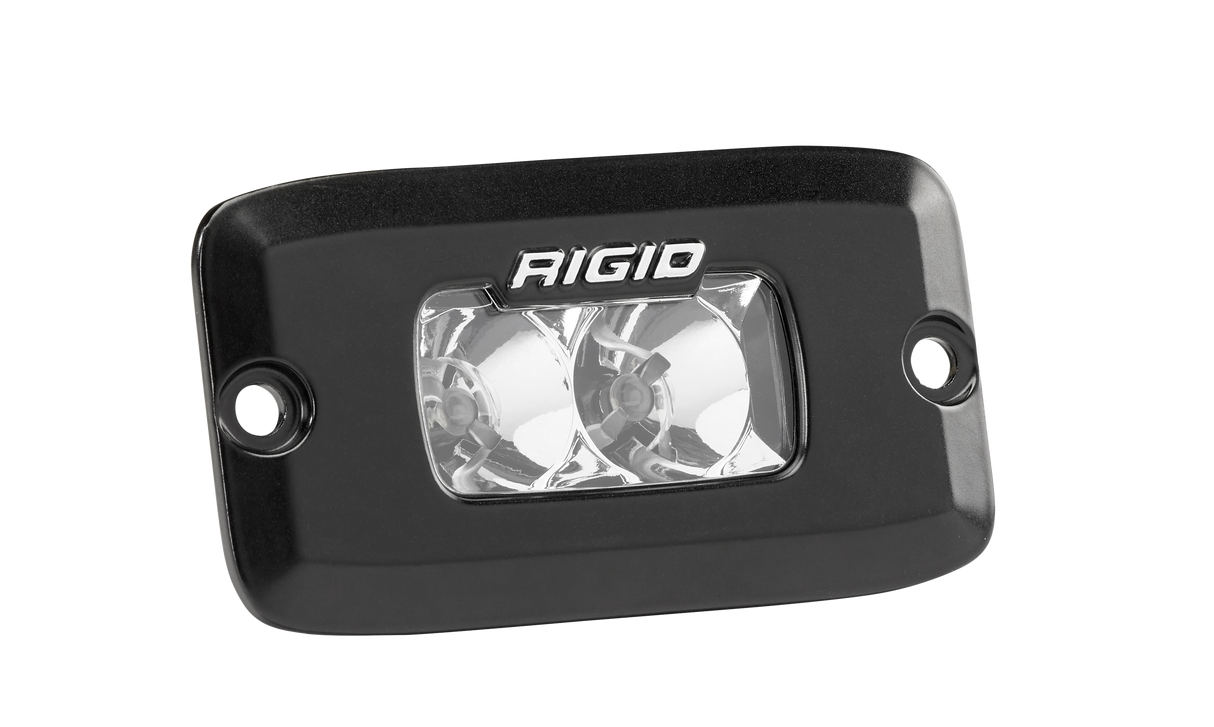RIGID Industries - 922113 SR-M Series PRO, Flood Optic, Flush Mount, Black Housing, Single