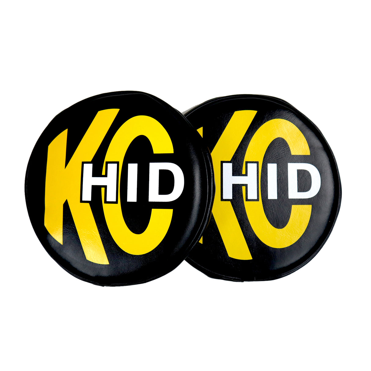 KC HiLiTES 5818 KC Cover 8in Vinyl HID Black Yellow PR