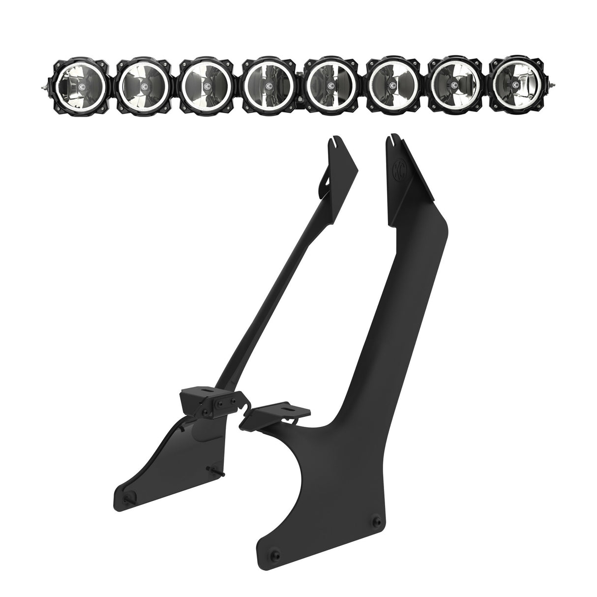 KC HiLiTES 91339 KC Pro6 Gravity LED 50in 8-Lt Combo Sys 2021-2023 Jeep 392 Mojave