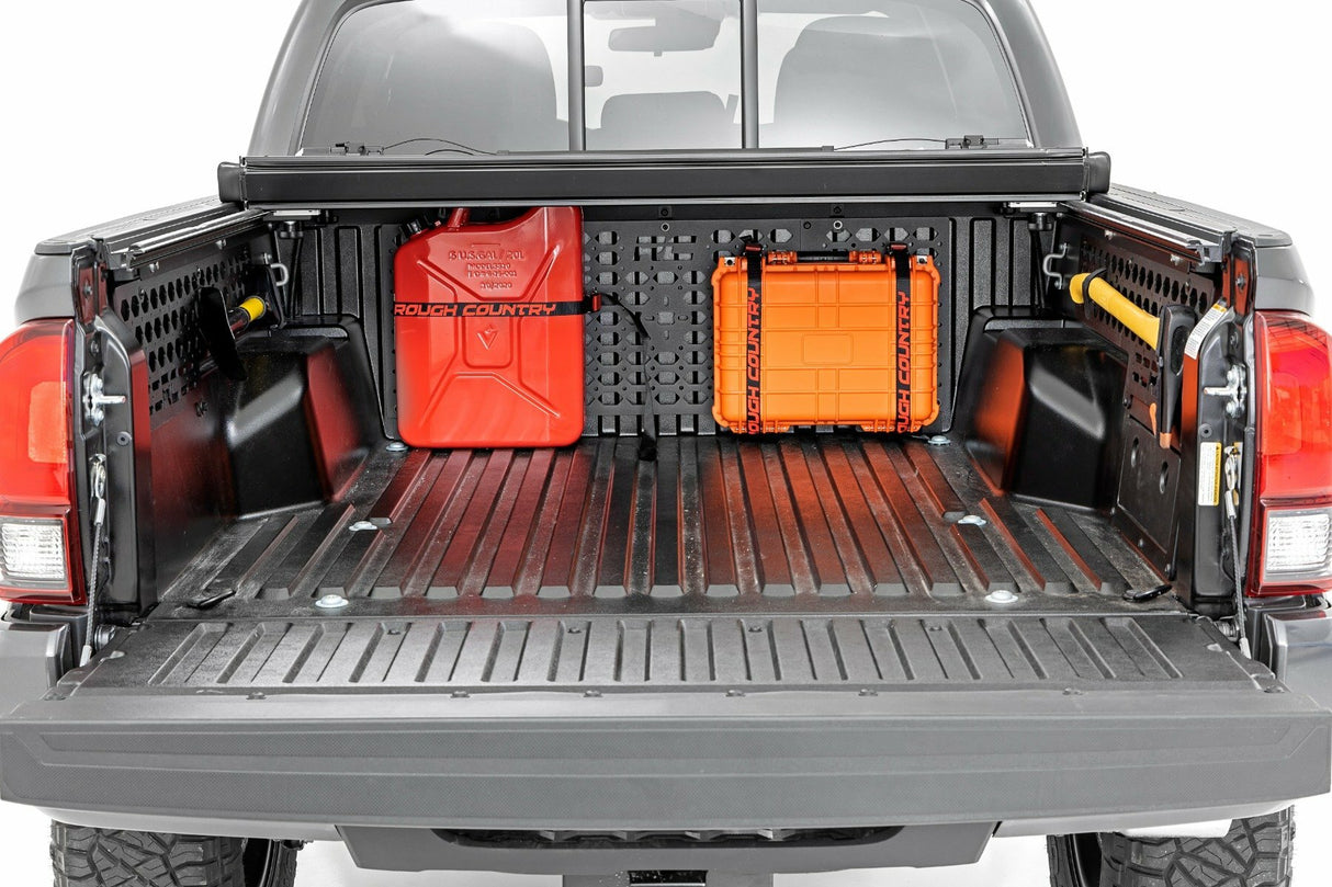 Rough Country - Molle Bed Mounting Panels - Combo - Toyota Tacoma 2WD 4WD (05-23) - 73105