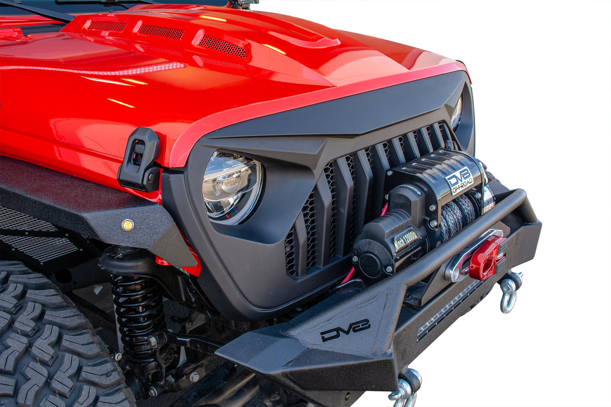 DV8 Offroad - JT Replacement Grille Black - GRJL-01