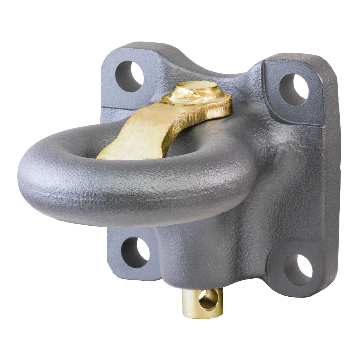 Curt - SecureLatch Flush-Mount Lunette Ring (60,000 lbs, 2-1/2" ID) - 48661