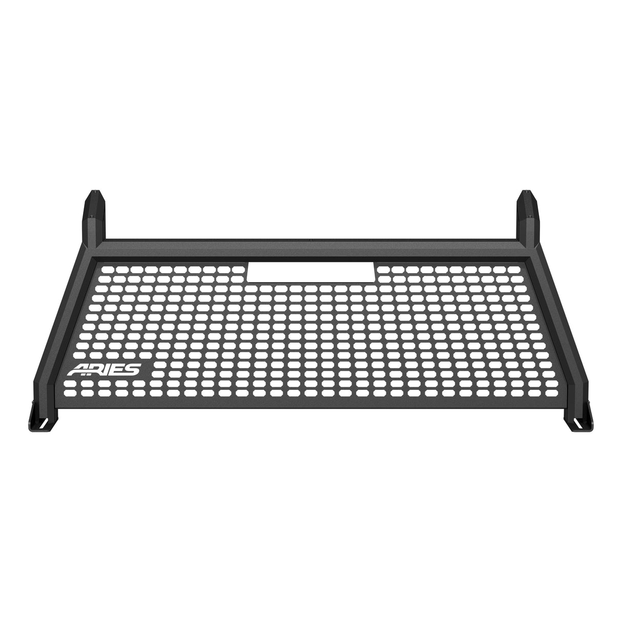 Aries - AdvantEDGE Black Aluminum Headache Rack, Select Silverado, Sierra 2500, 3500 HD - 1110105