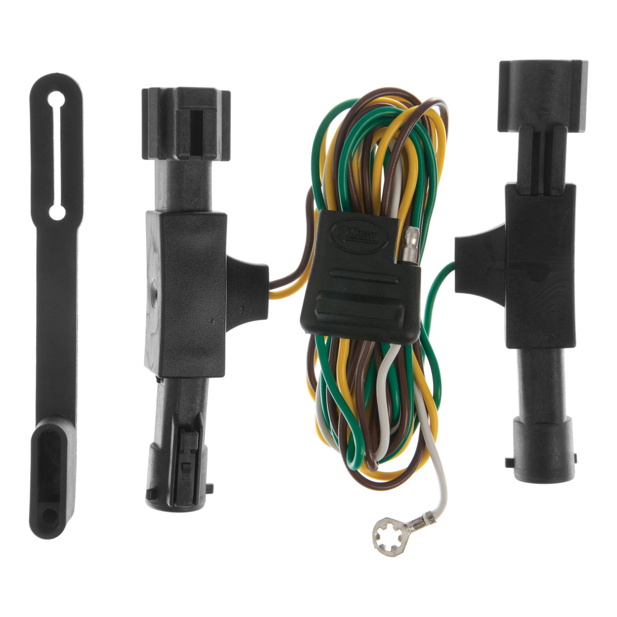 Curt - Custom Wiring Harness, 4-Way Flat Output, Select Ford Bronco - 55350