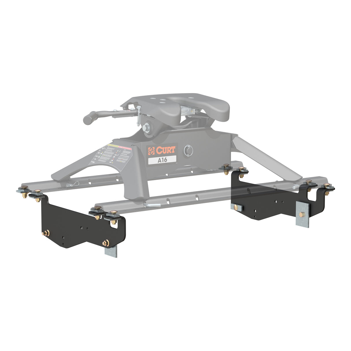 Curt - Custom 5th Wheel Brackets, Select Ford F-250, F-350 Super Duty - 16443