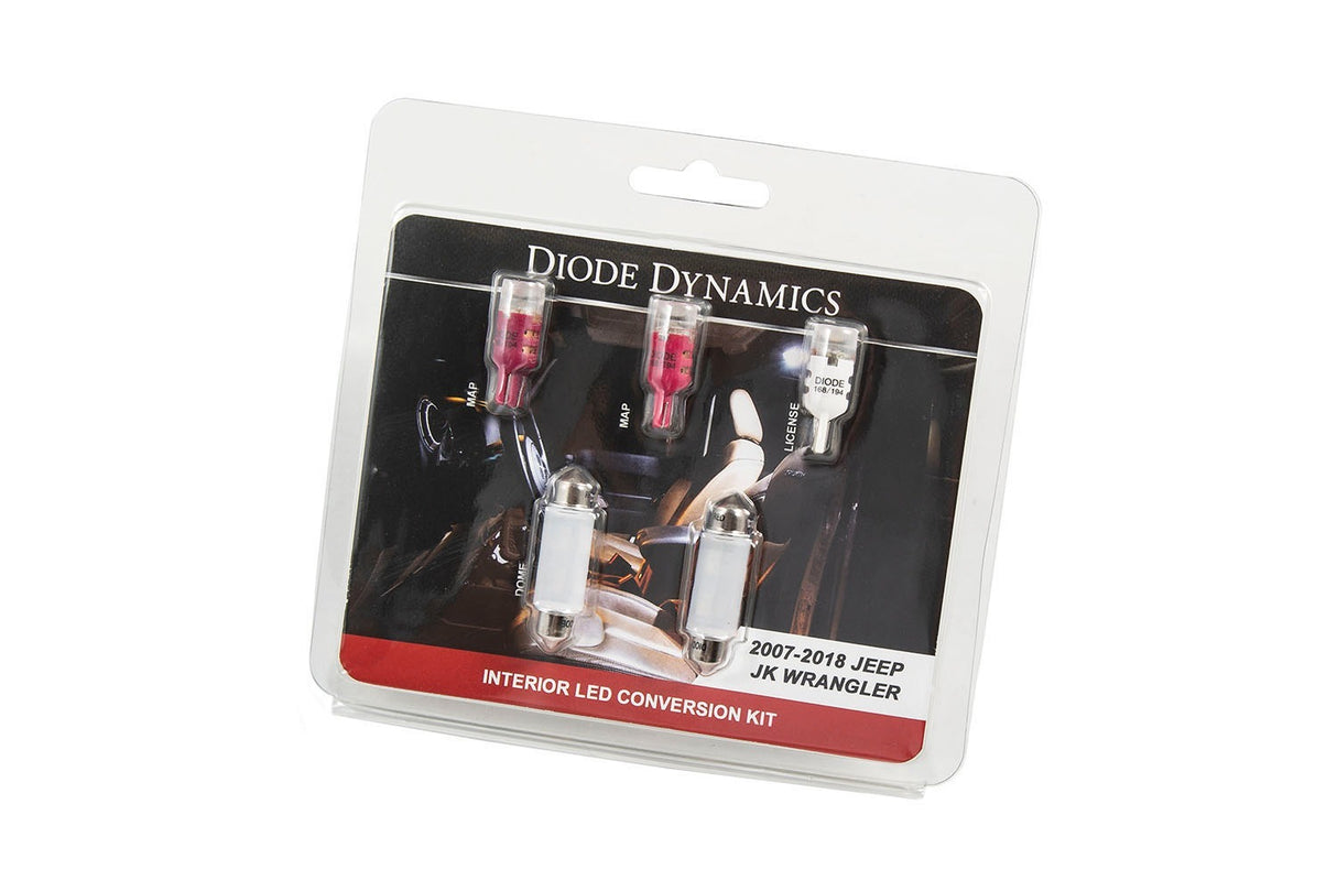 Diode Dynamics - DD0368 - Wrangler JK 4dr Interior Kit - Stage 2 Red
