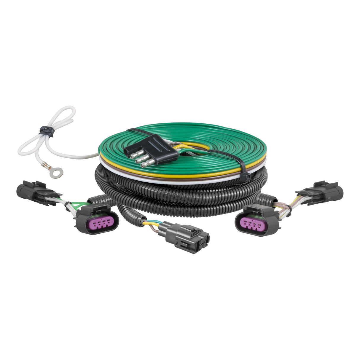 Curt - Custom Towed-Vehicle RV Wiring Harness, Select Chevrolet Equinox, GMC Terrain - 58900