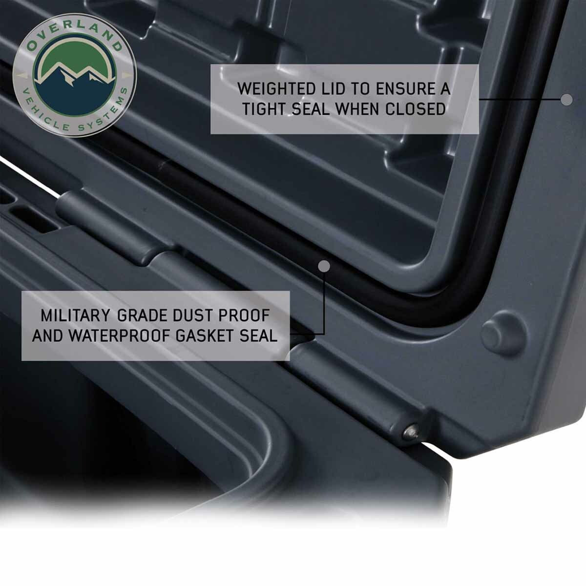 Overland Vehicle Systems - Stay Dry With 95 Quart Dry Box - 40100011