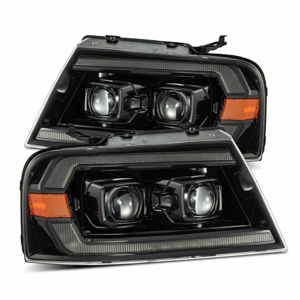 AlphaRex 880133 Projector Headlights Alpha-Black