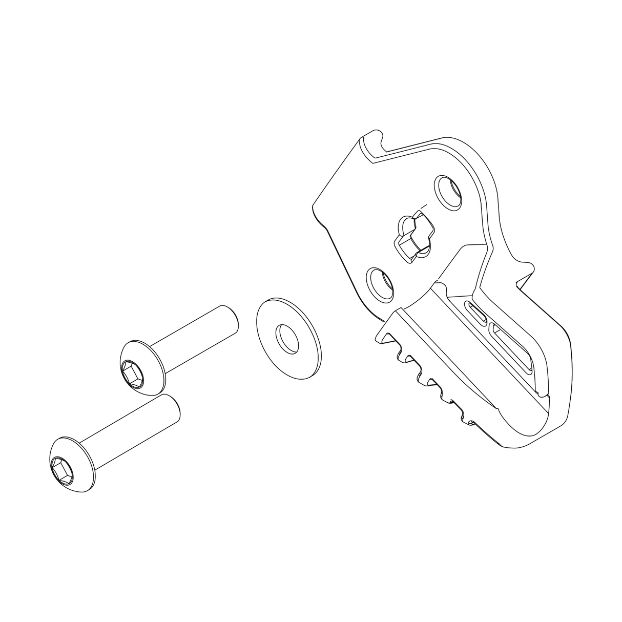Thule - CargoBag Hinge Bracket-R 17-X - 1540105291