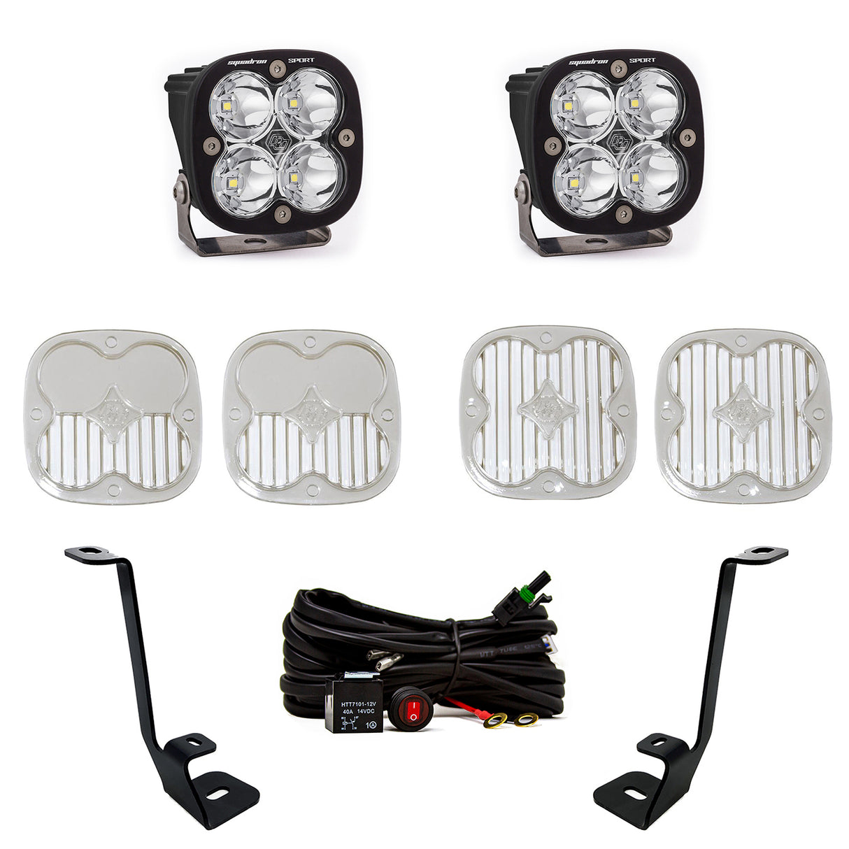 Baja Designs - 447695 - Squadron Sport A-Pillar Light Kit