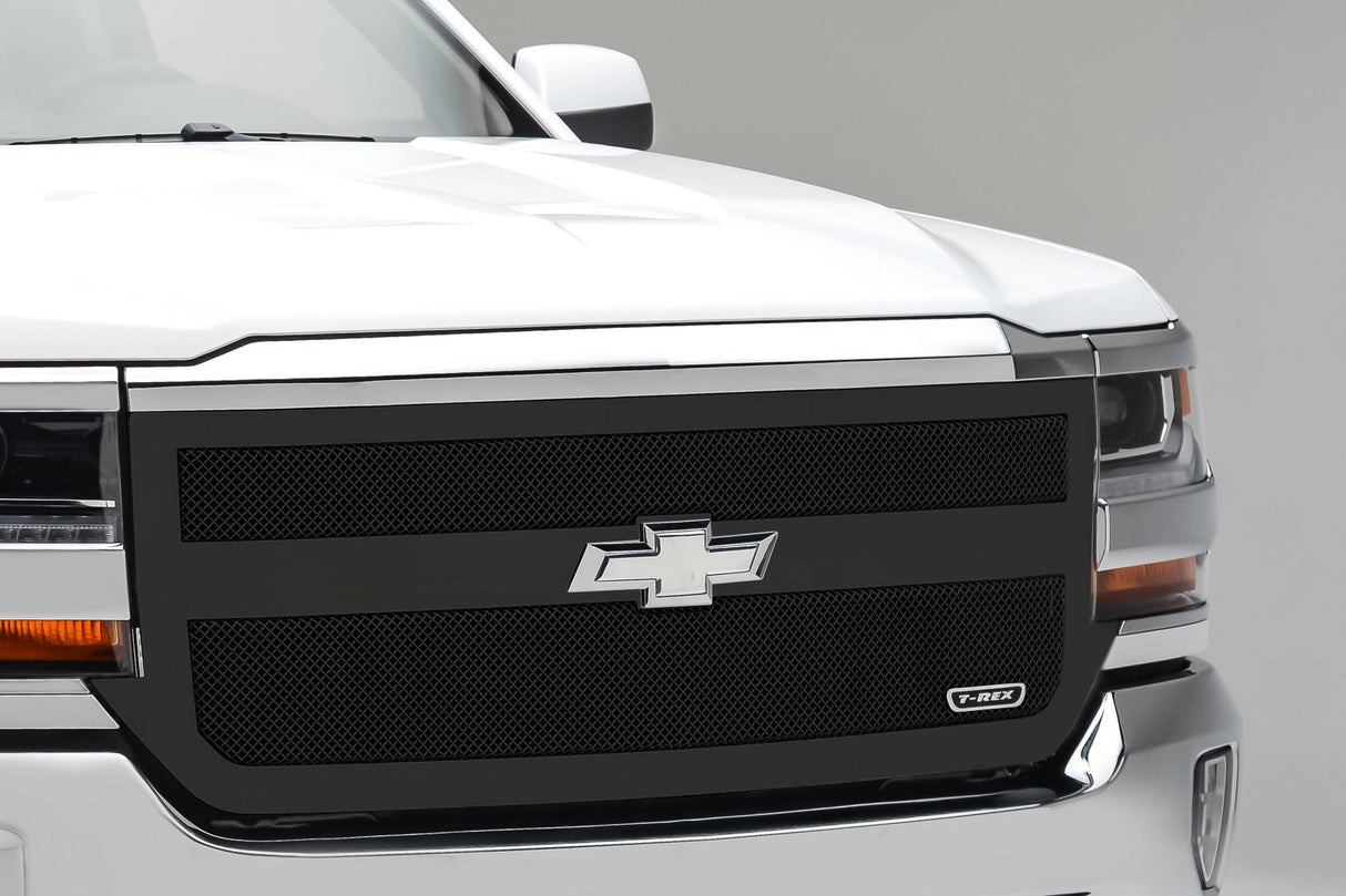 T-Rex Grilles - 1 Pc Small Mesh Mild Steel Upper Class Grille Replacement - 51131
