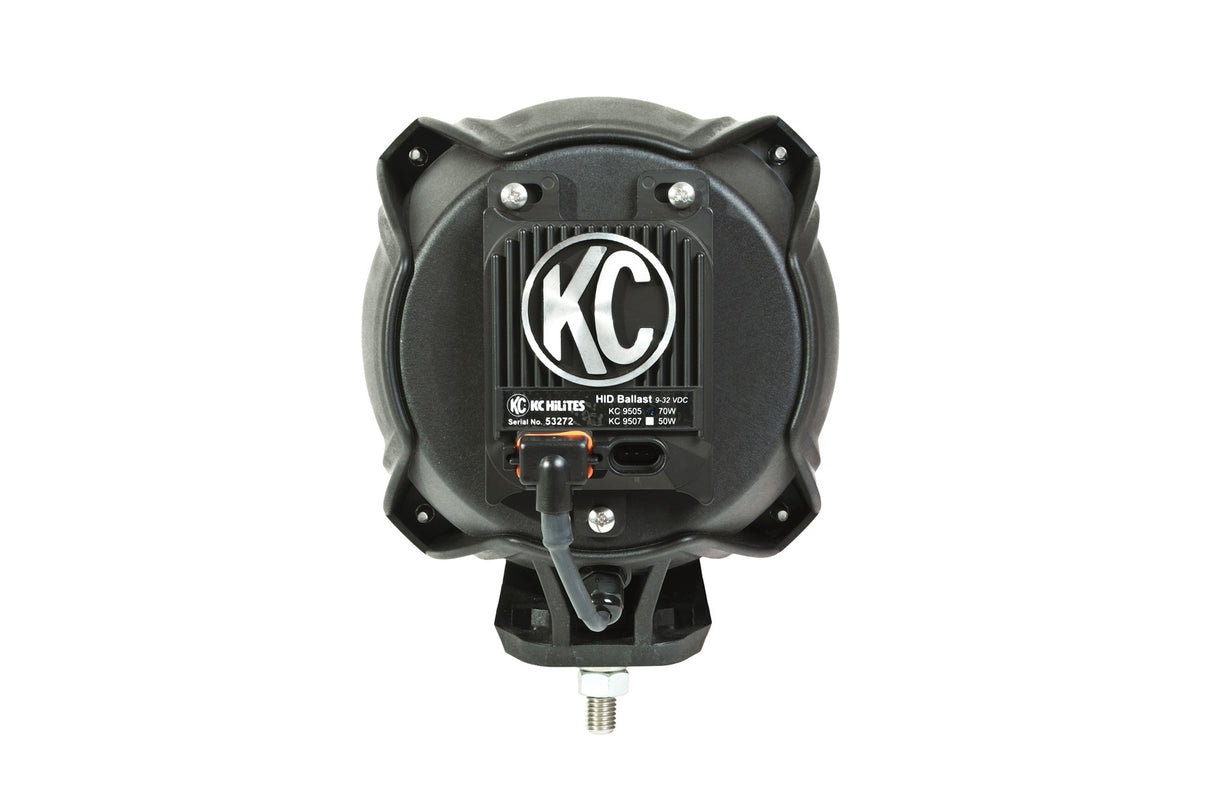 KC Hilites - Carbon POD 70W HID Spread Beam Single Light - KC #96427 - 96427