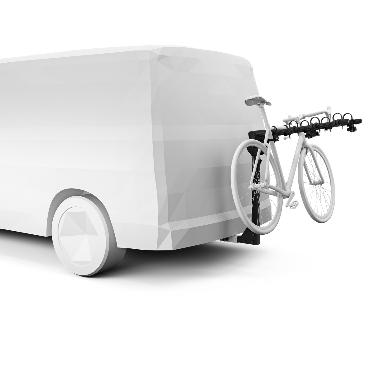 Thule - Range 4 Bike - 1.25 inch and 2 inch Hitch Mount Bike Rack - 9057