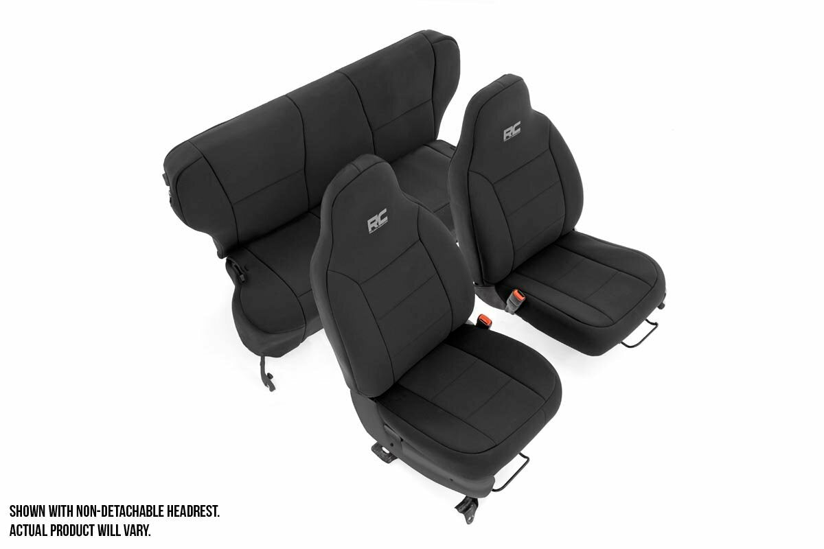 Rough Country 91023 Seat Covers - 91023
