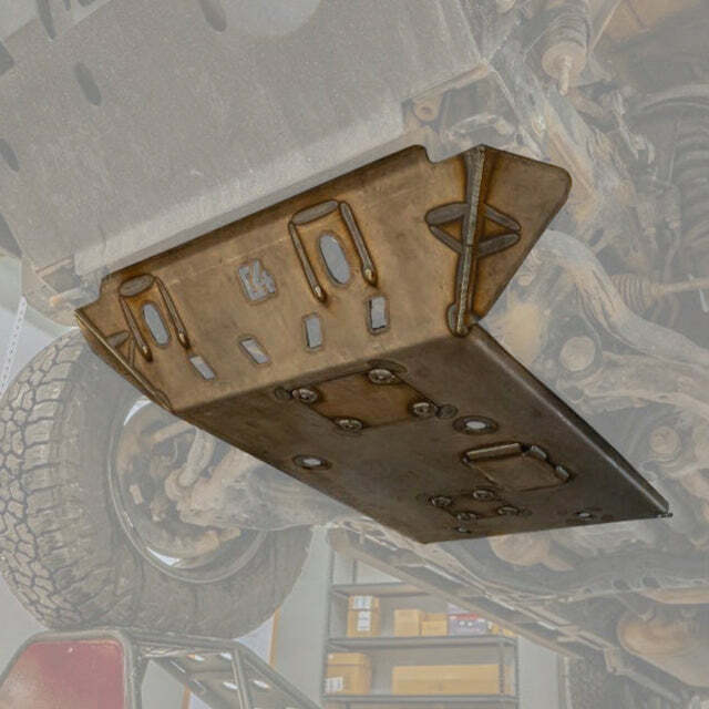 C4 Fabrication - GX460 & 4Runner Front Skid Plate / 5th Gen / 2010+ - 1100-5403-K-01NA