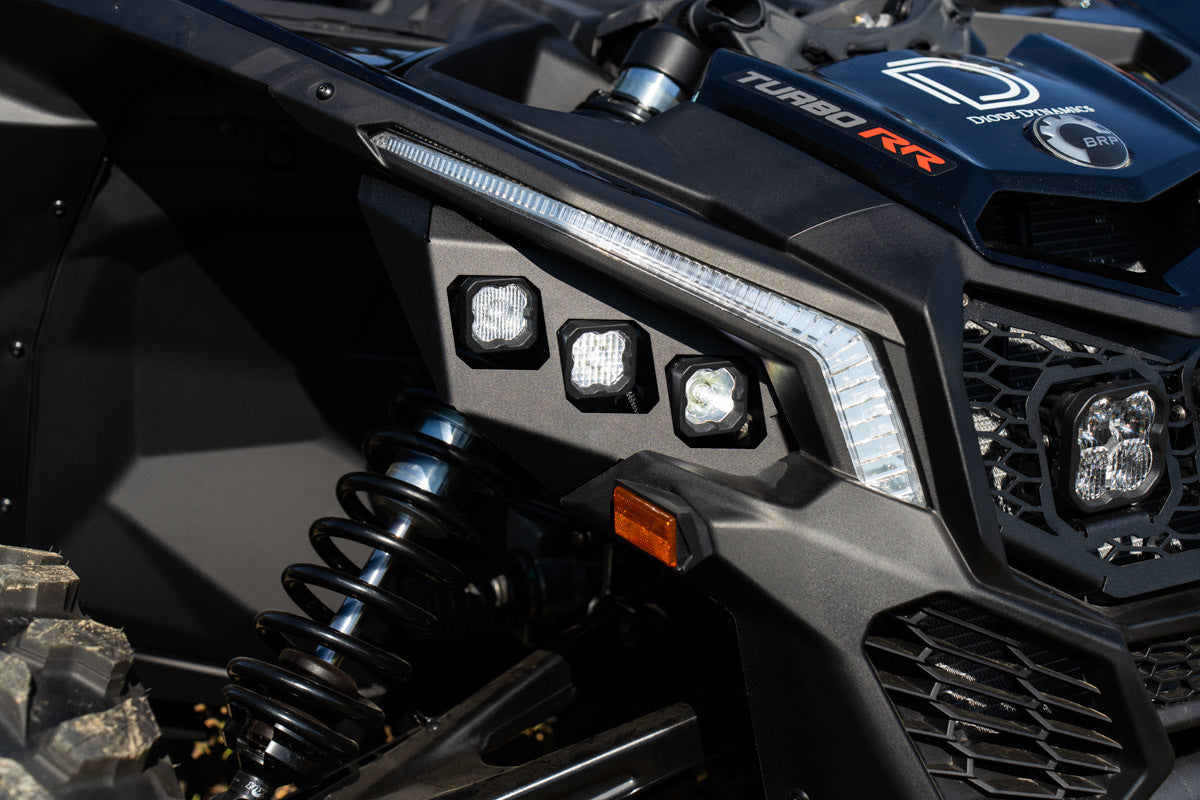 Can-Am Maverick X3 C1 Headlamp Kit Sport White ABL (pair)