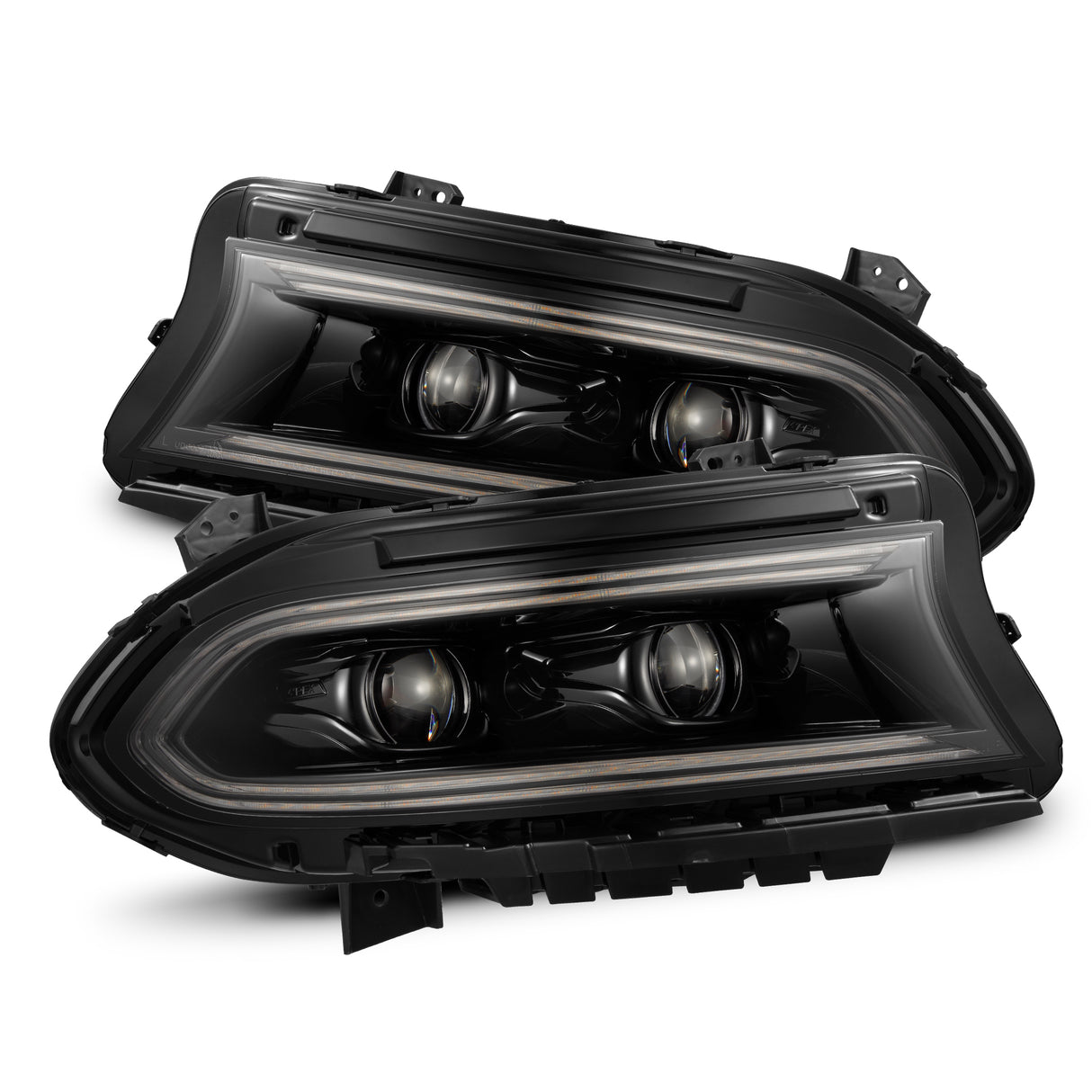 AlphaRex 880579 Projector Headlights Alpha Black