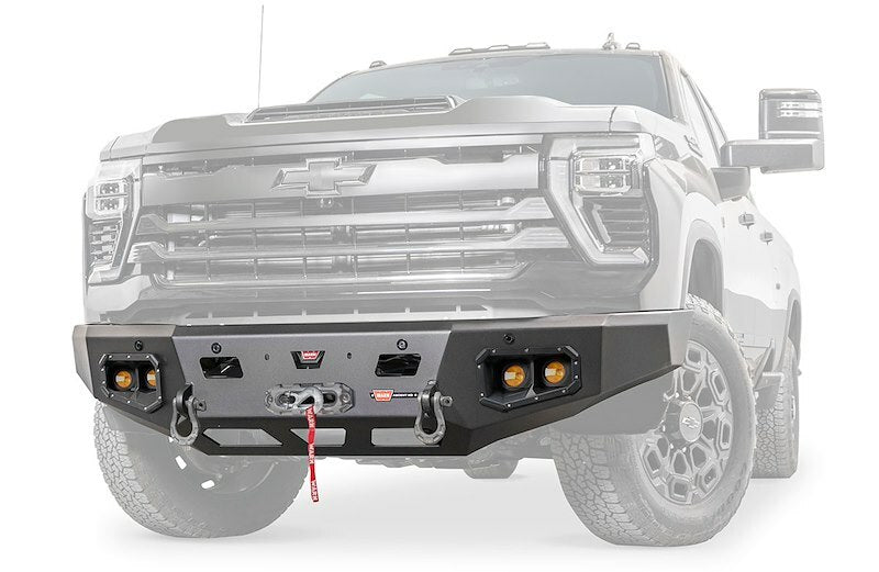 Warn - ASCENT HD BUMPER SILVERADO HD WITHOUT GUARD - 110912