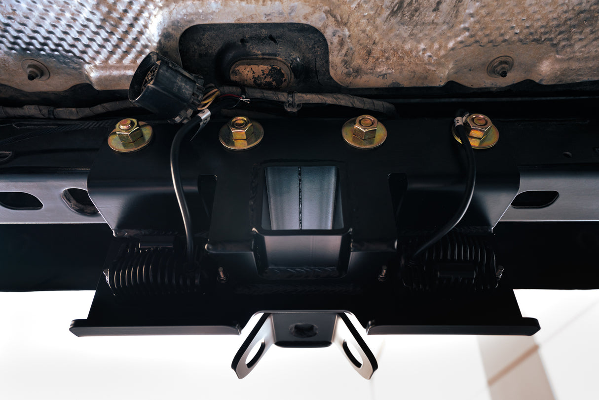 DV8 Offroad - Jeep Wrangler (JK/JL) Bolt-On Hitch With Lights - AHJP-01