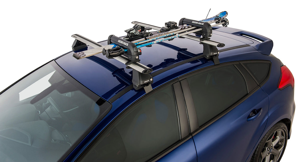 Rhino Rack - Roof Top Ski and Snowboard Carrier - 2 skis - 572