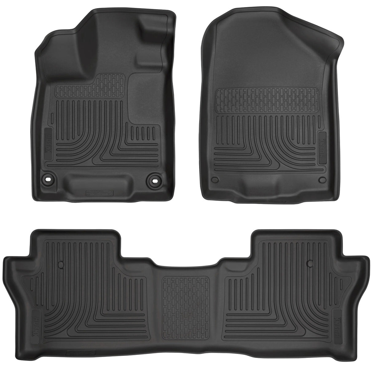 Husky Liners 93781 Weatherbeater - Front & 2nd Seat Floor Liners