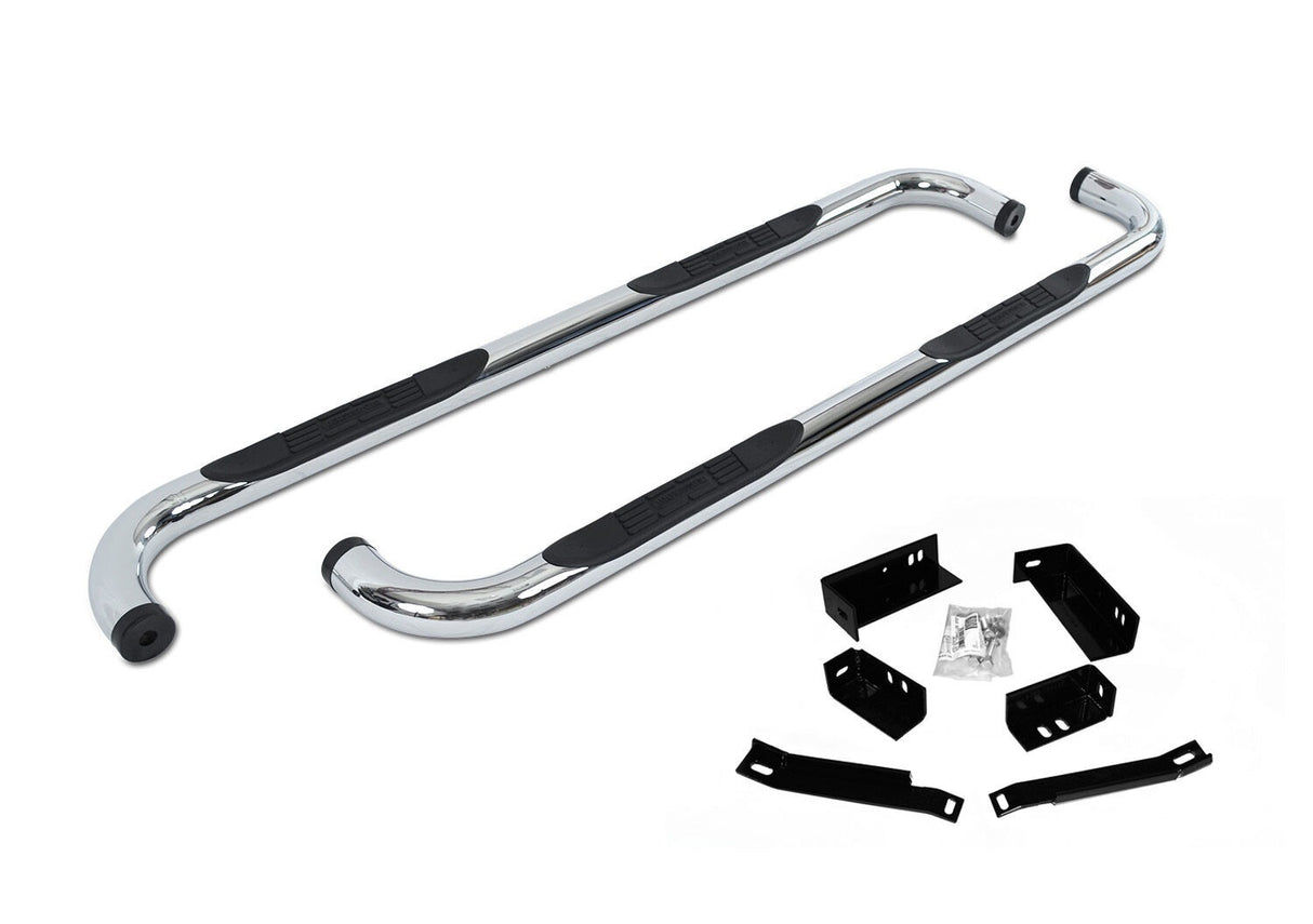 Go Rhino - 4058C 4000 Series Side Steps with Mounting Brackets Kit - Chrome