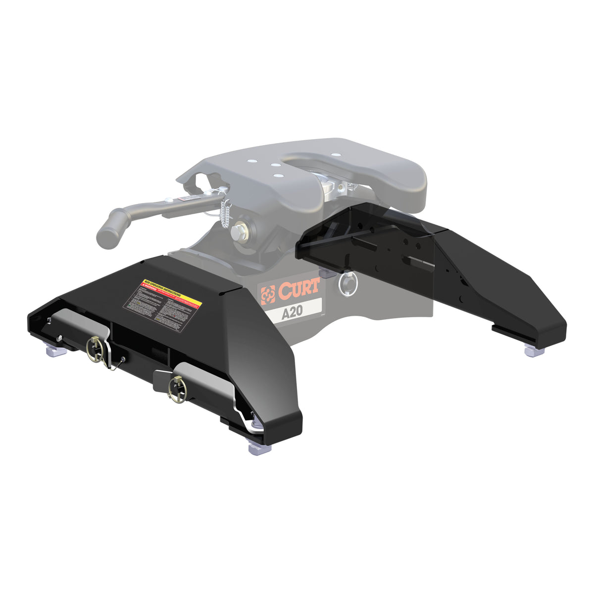 Curt - Puck System 5th Wheel Legs, Select Silverado, Sierra 2500, 3500 HD, 8' Bed, 25K - 16025