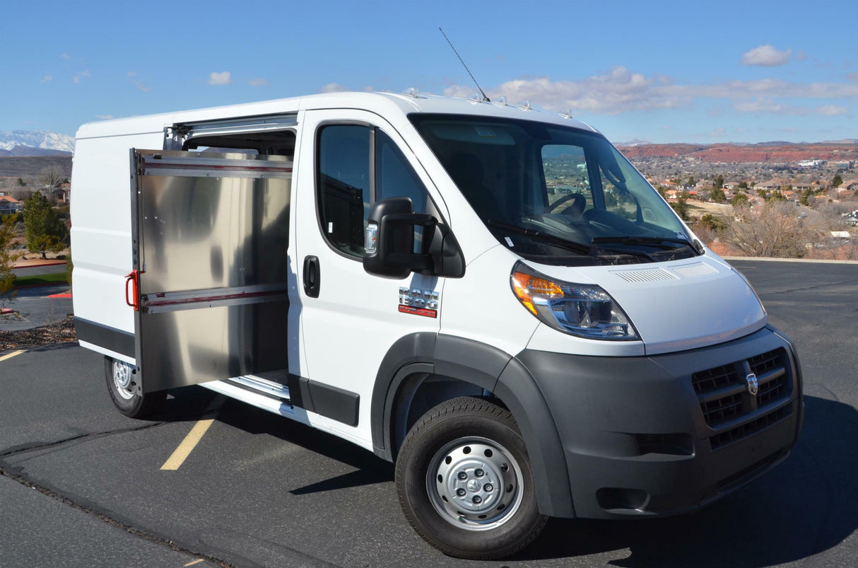 Decked - CargoGlide No Drill Bracket Kit for Toyota Tacoma (2016-2023) - 5' bed length - C0093-DCGND-BLK