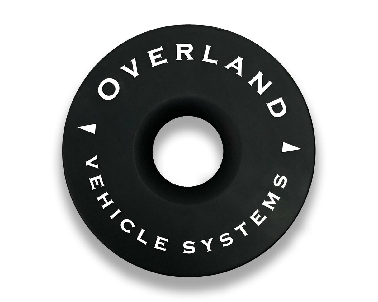 Overland Vehicle Systems - Soft Shackle Recovery Ring Combo Pack - 45,000 lb - Black - 19-6580