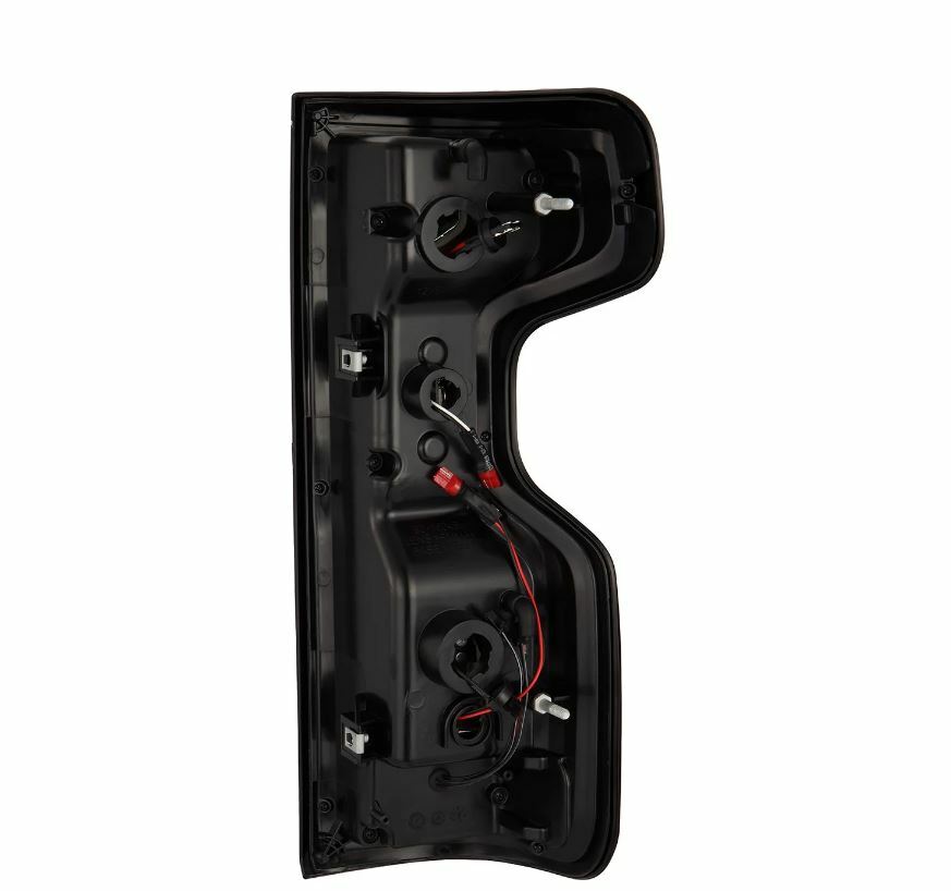 AlphaRex 620068 LED Taillights Black Red