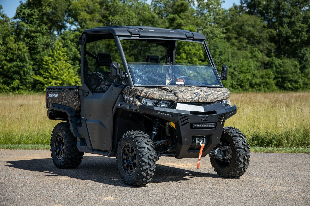 Rough Country - LED Light - Bumper Mount - 12" and 6" Pair Combo - Can-Am Defender HD 8 HD 9 HD 10 - 97069