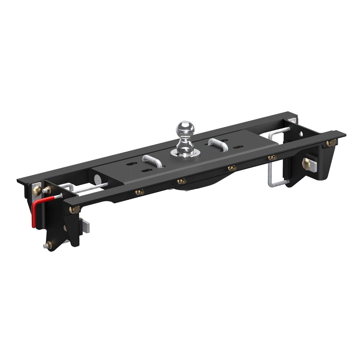 Curt - Double Lock EZr Gooseneck Hitch Kit with Brackets, Select Ford F-250, F-350 - 60685