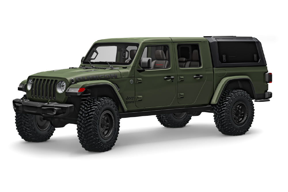 RSI SmartCap - Gladiator Truck Bed Cap SmartCapEVO Sport Matte Black 20-23 Jeep Gladiator 5 Foot Short Bed SmartCap - EV0601-MB