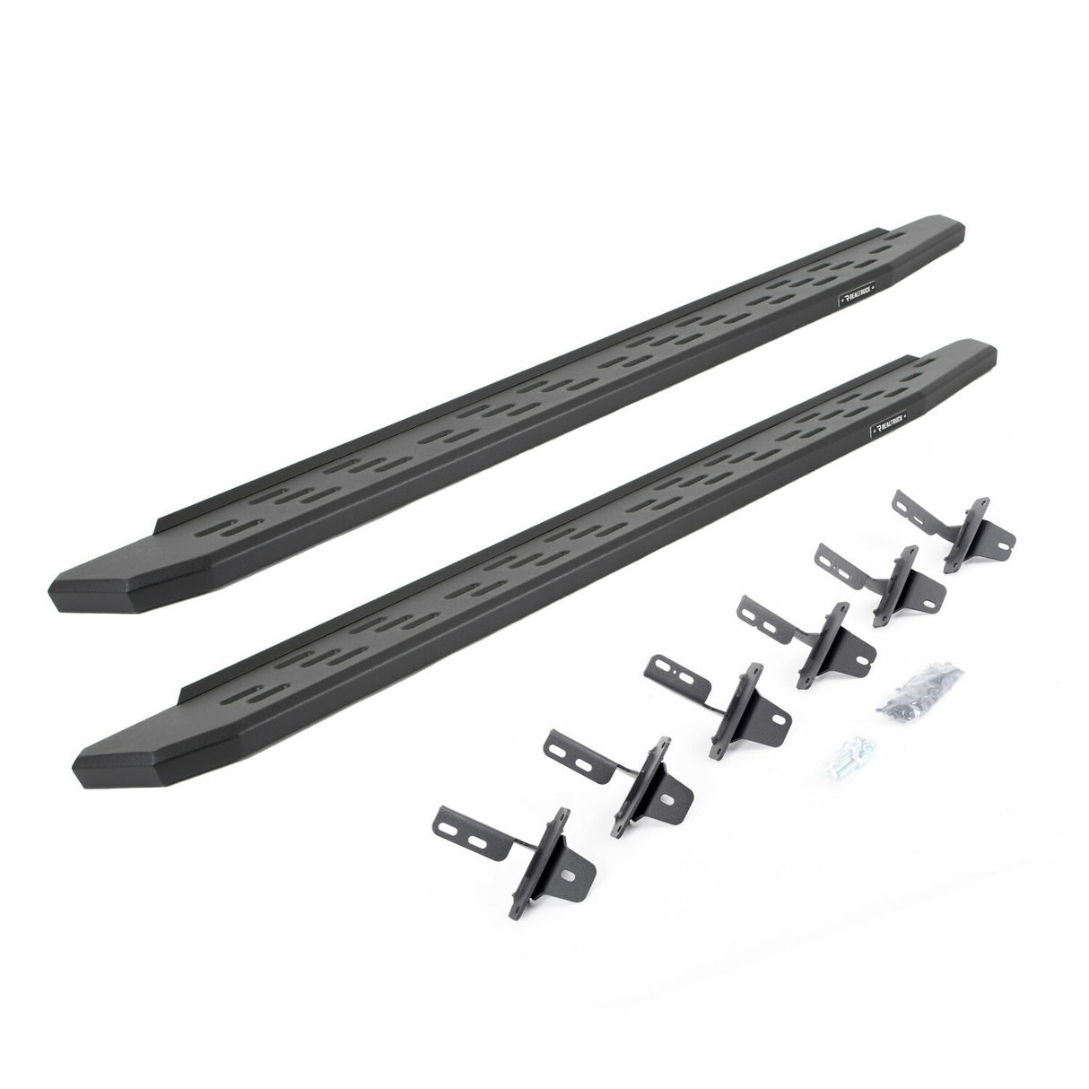Go Rhino 69612973PC - RB30 Running Boards with Mounting Bracket Kit - Textured Black