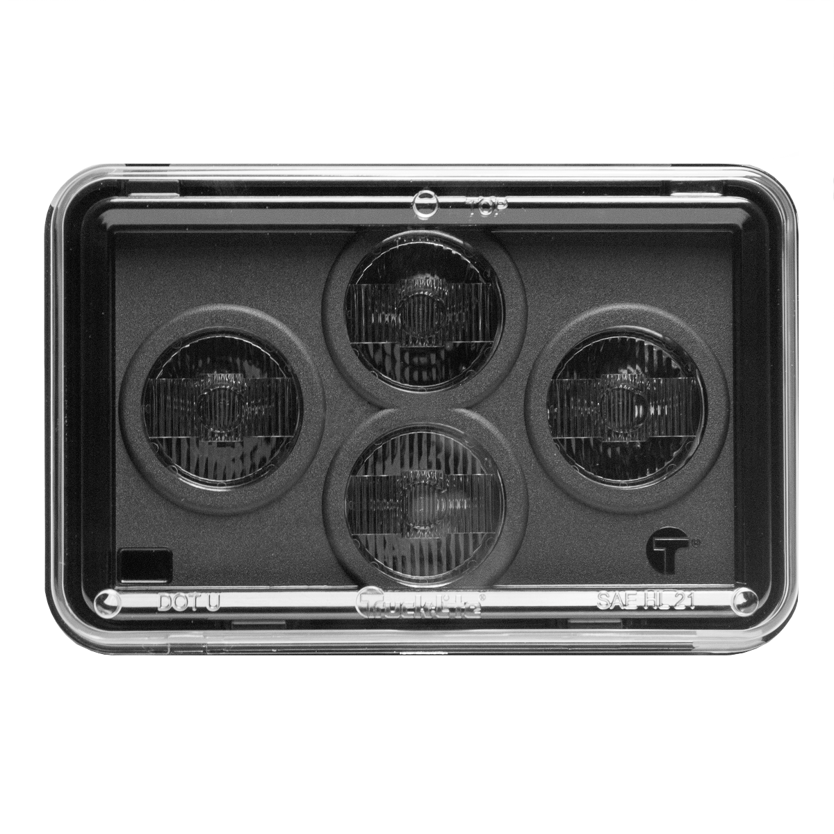 RIGID - TRUCK-LITE 4"X6" LAMP HIGH BEAM - 37645C