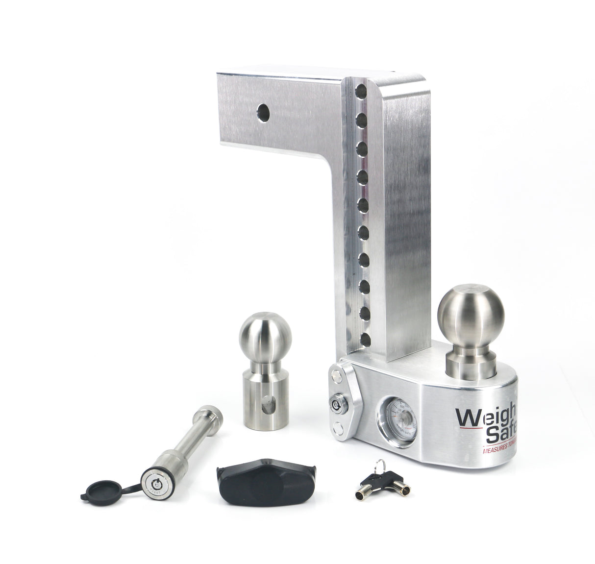 Weigh Safe - 10" Drop Hitch with 3" Shank Keyed Alike WS05 Included