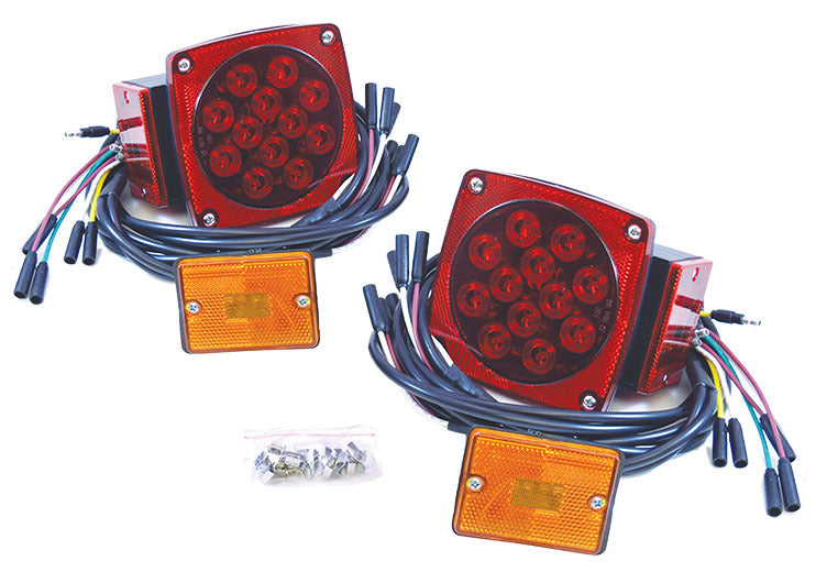 Malone - MicroSport LowBed 2 Kayak Trailer Package (2 Sets Bunks & Spare Tire) - MPG464-LBB