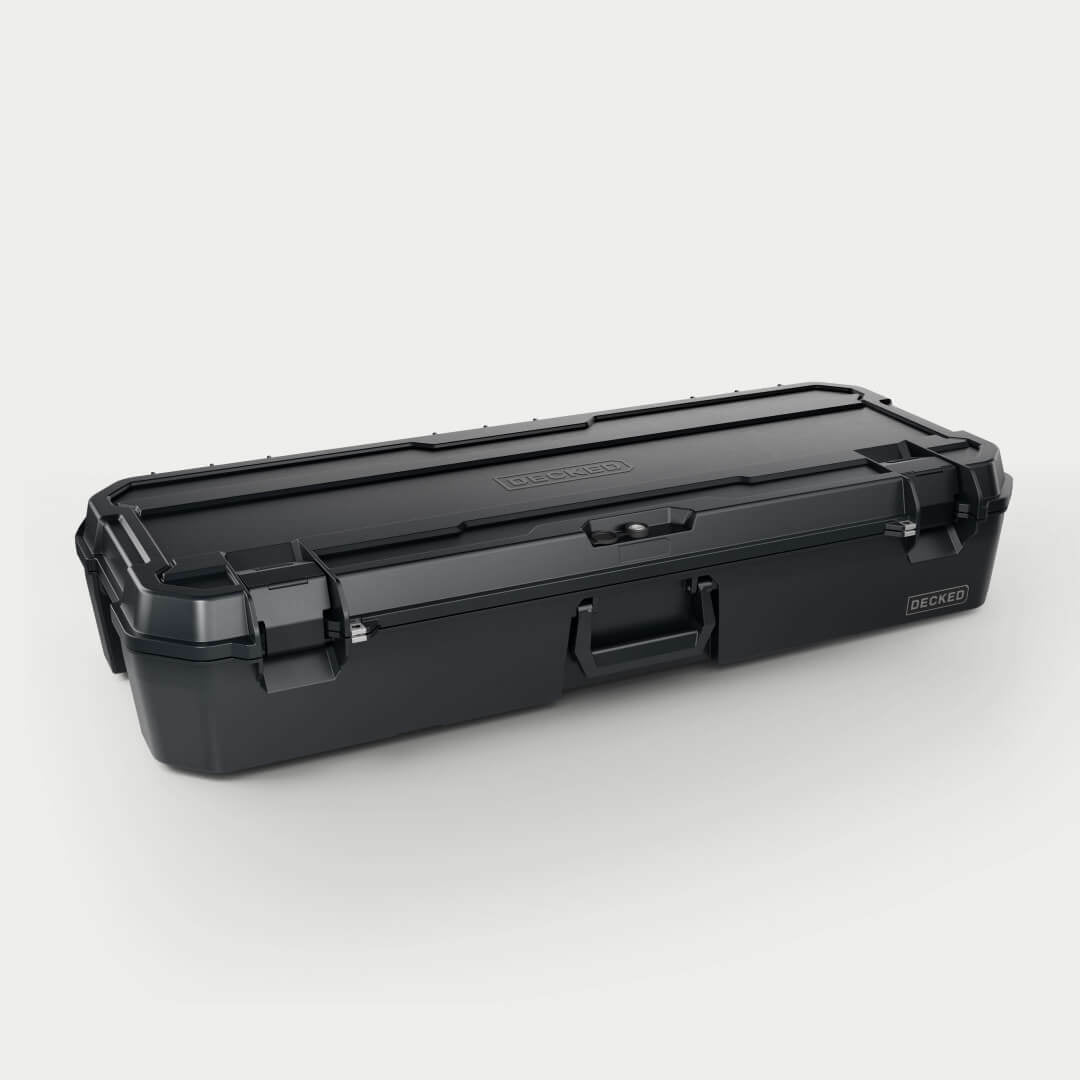 Decked - Honcho 80 - D-co case - includes two (2) dividers and one (1) integrated lock - all black - A0030-MMAN-TAN