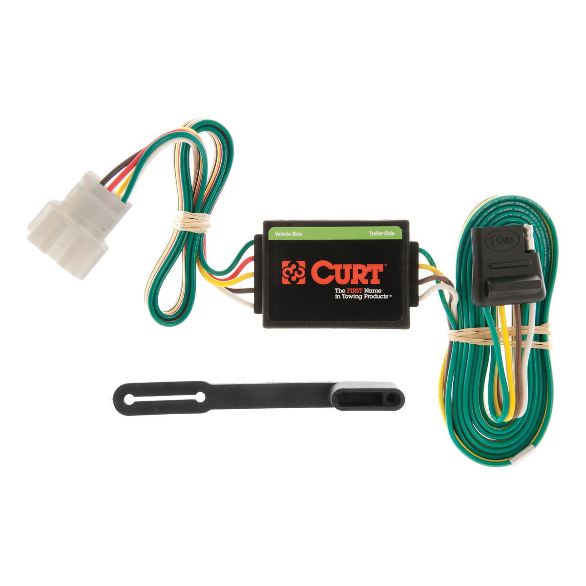 Curt - Custom 4-Flat, Select Honda CR-V, OEM Tow Package Required - 55106