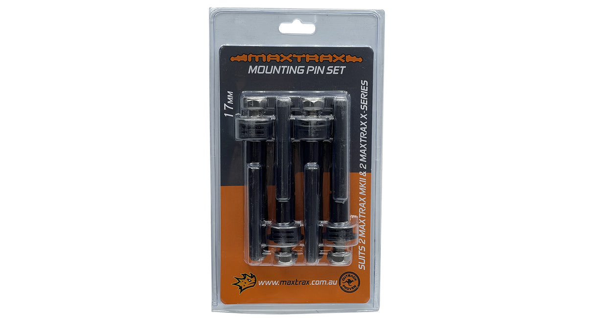 Maxtrax - Mounting Pin Set - MKII or Lite 17mm - MTXMPS17