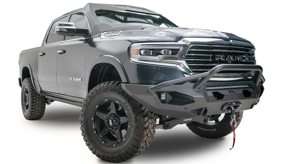 Fab Fours - 2019-2024 Dodge 1500 Matrix front w/ pre-runner guard - DR19-X4252-1