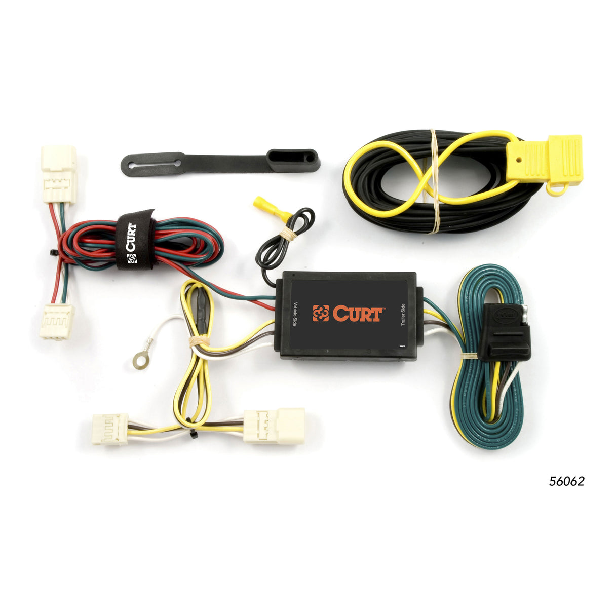 Curt - Custom Wiring Harness, 4-Way Flat Output, Select Scion xB - 56062